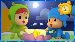 🏕 POCOYO AND NINA - Camping Trip [91 minutes] | ANIMATED CARTOON for Children | FULL episodes