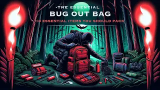 The Essential Bug Out Bag: Your Lifesaver in Emergencies 🎒10 Essential Items to Pack