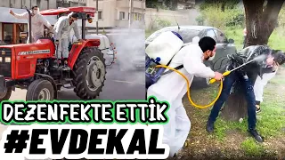 ŞEHRİMİZİ DEZENFEKTE ETTİK! #EVDEKAL