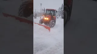 Zetor Proxima 7441+ Radlice na sníh/#snow #winter #zetor #real #shorts @DANKISS