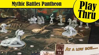 MYTHIC BATTLES PANTHEON Solo Play of the At a Low Boil scenario