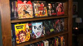 Vinegar Syndrome Collection Overview, Blu Ray DVD Horror Sci Fi Cult Classics Slipcovers Limited