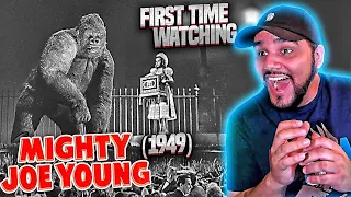 HAD ME ON EDGE!* "Mighty Joe Young" (1949) *FIRST TIME WATCHING MOVIE REACTION* Gorilla GONE WILD!