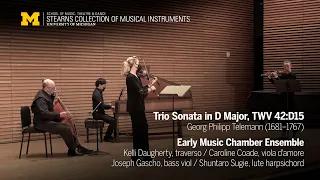 "Trio Sonata in D Major" by Georg Philipp Telemann // Early Music Chamber Ensemble
