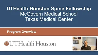 UTHealth Houston Spine Fellowship Program Overview