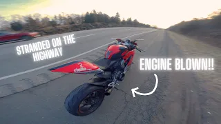 Blew my Ducati Panigale's Engine..