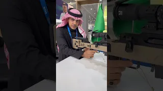 القناصة السعودية الإصدار الأول Saudi-made sniper rifle ksa