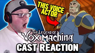 NEW CRITTER Reacts to Vox Machina Cast Reveal - The Legend of Vox Machina Reaction | Critical Role