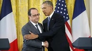 Obama und Hollande: Gemeinsam im Kampf gegen den IS-Terror