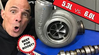 WHICH IS THE BEST (LOW BUCK) JUNKYARD TURBO COMBO (5.3L vs 6.0L) WHICH ONE IS BEST FOR BOOST?