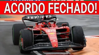 SÓ FALTA ASSINAR! ADRIAN NEWEY COM ACORDO FECHADO COM A FERRARI PARA 2025! - F1 2024