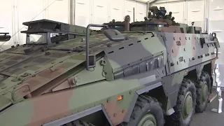 Choosing The Eight Wheeled Armoured Vehicle Of The Future | Forces TV