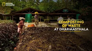 Composting of Waste at Dharmasthala | India's Mega Kitchens | National Geographic