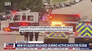 Raleigh shooting spree: chilling 911 audio released | LiveNOW from FOX