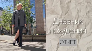 Дневник похудения | Отчет за неделю | Дневник питания