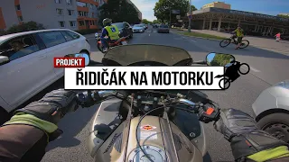 DVĚ JÍZDY DO ZKOUŠEK | JINDRA | AM NA A1  | MOTOŠKOLA | ŘIDIČÁK NA MOTORKU | ZDOKONALOVACÍ KURZ