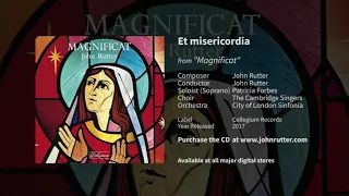 Et misericordia - John Rutter, Patricia Forbes, The Cambridge Singers, City of London Sinfonia