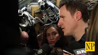 Dion Phaneuf reacts after 'toughest year'