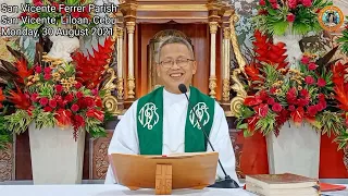 "Ang kanindot sa kristohanong paglaum." 8/30/2021 Misa ni Fr. Ciano sa SVFP.