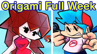 Friday Night Funkin' VS Paper Mario: The Origami King Full Week 1-3 (FNF Mod/Hard) (Chapter 1, 2, 3)