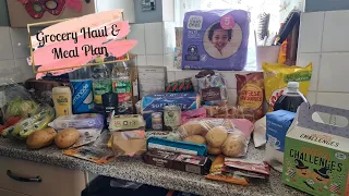 SAINSBURY'S AND ALDI GROCERY HAUL |  FAMILY MEAL PLAN | UK MUM OF TWO