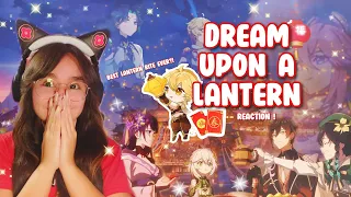 is this the best lantern rite yet??? ♡ "dream upon a lantern" reaction | genshin impact ❤️🏮