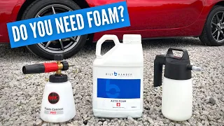 Foam Cannon vs Pump Sprayer | Bilt Hamber Auto Foam Application Method