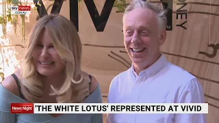Creator and biggest star of ‘The White Lotus’ attend VIVID Festival