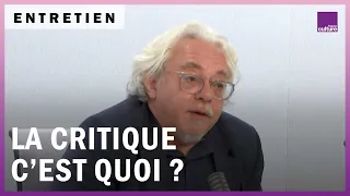 La critique sauvera-t-elle la littérature?