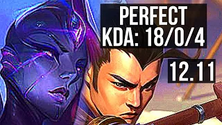 BEL'VETH vs XIN ZHAO (JNG) | 18/0/4, Legendary | KR Diamond | 12.11