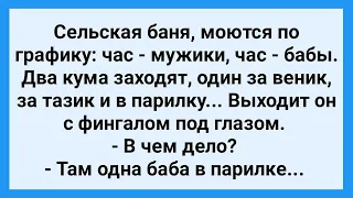 Два Кума в Бане и Баба с Большой Ж@пой! Анекдот Дня для Настроения! Юмор и Смех!