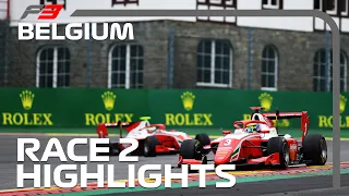 Formula 3 Race 2 Highlights | 2020 Belgian Grand Prix