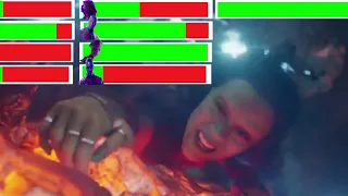 Guardians of the Galaxy Final Battle With Healthbars