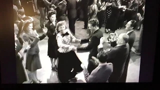 Christmas in Connecticut 1945 -Barbara Stanwyck cracks up at Reginald Gardiner!