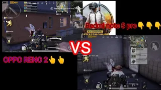 OPPO RENO 2 VS REDMI NOTE 8 PRO# PUBGgrapice.TEST#