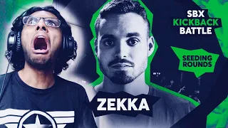 ZEKKA | SBX KICKBACK BATTLE 2021 SEEDING ROUND  | STITCH REACTS