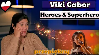 Viki Gabor - Heroes / Superhero || Tu Bije Serce Europy! REACTION #ESC #Eurowizja #VikiGabor