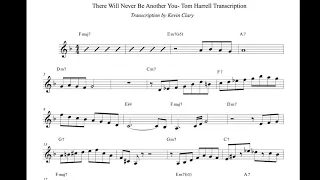 "There Will Never Be Another You"- Tom Harrell Transcription