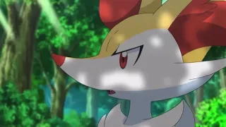 Braixen's broken stick - Pokemon XYZ