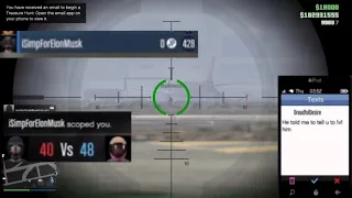 1-0 Player Asked Me Too 1v1 Him At Airport GTA5 Online