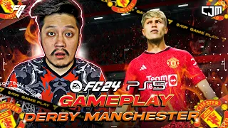 FC 24 Gameplay PS5 | Alejandro Garnacho Akhirnya Real Face! Manchester United vs Manchester City
