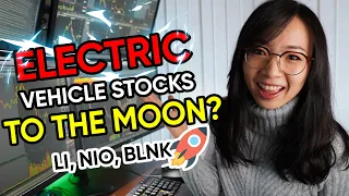 Chinese EV Stocks to Buy- NIO, LI, XPEV, BLNK stock trading recap