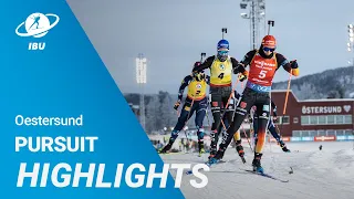 World Cup 23/24 Oestersund: Women Pursuit Highlights