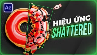 Hướng dẫn hiệu ứng VỠ, TÉC, NỨT, chỉ với một Effects đơn giản |SHATTER| After Effects