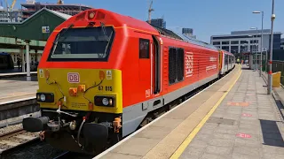 (4K) DB Cargo 67015 at Cardiff Central with TFW flex 769002 31/5/2021