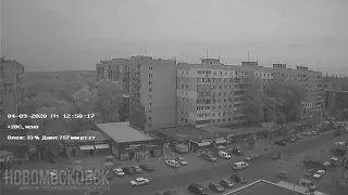 Timelapse 04-09-2020 - Новомосковск, Украина