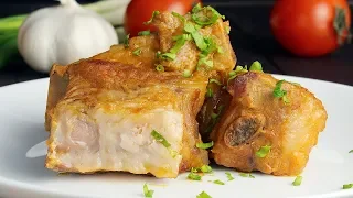 Свиные Ребра в Томатно-Сметанном Соусе • Вкусный рецепт