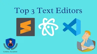 Top 3 text editors for coding and programming - Coding Academy