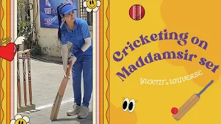 Cricketing | Maddamsir set | Do not miss my bowling 😜