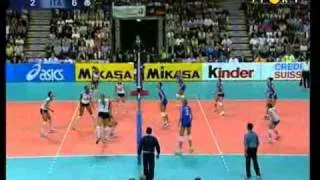 Mondiali Volley 2002 - Finale Italia-Usa 4°Set (1-2)